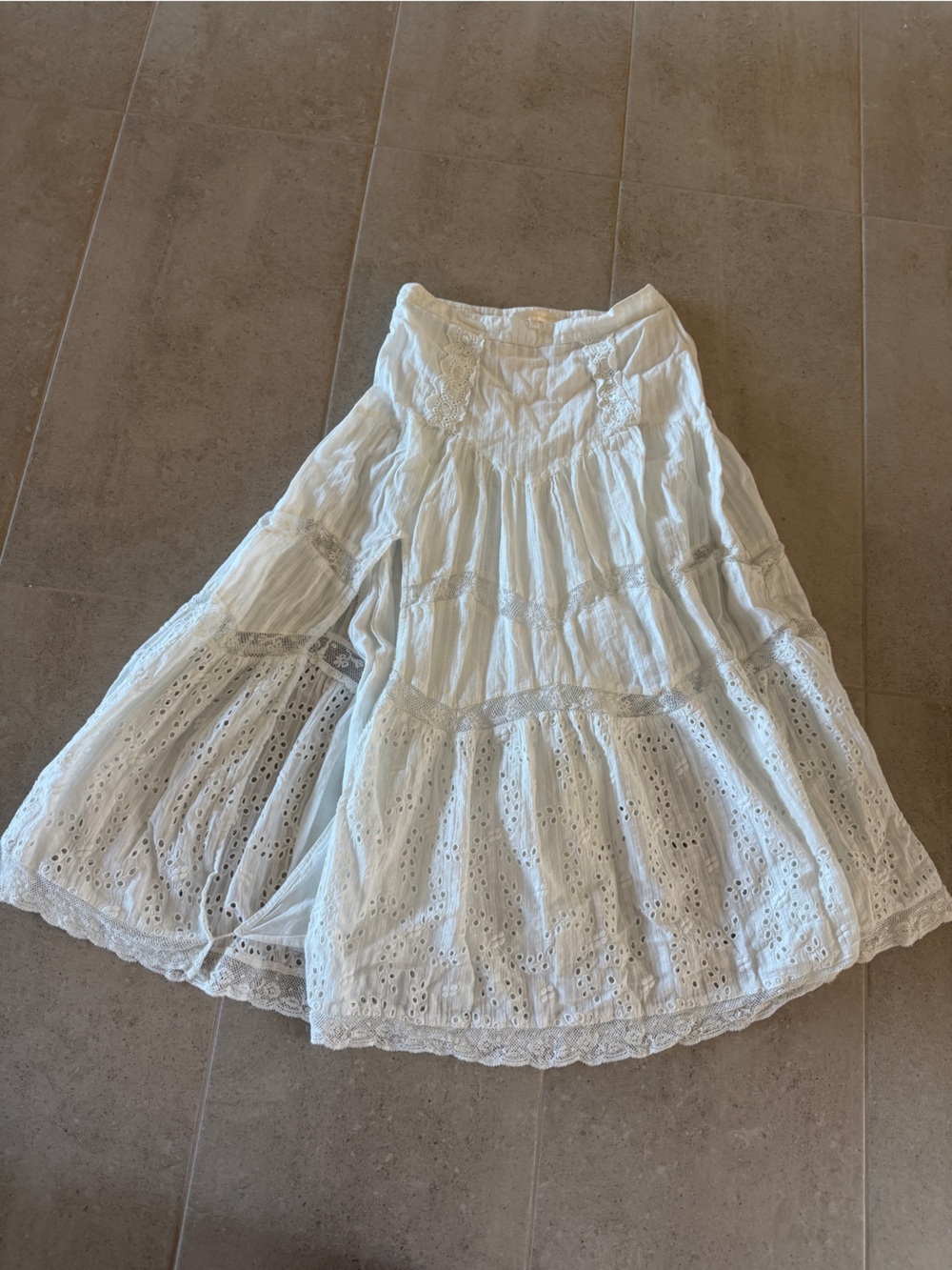 LoveShackFancy Meyer midi skirt - Picture 3 of 3
